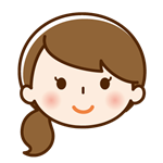 モモ笑顔
